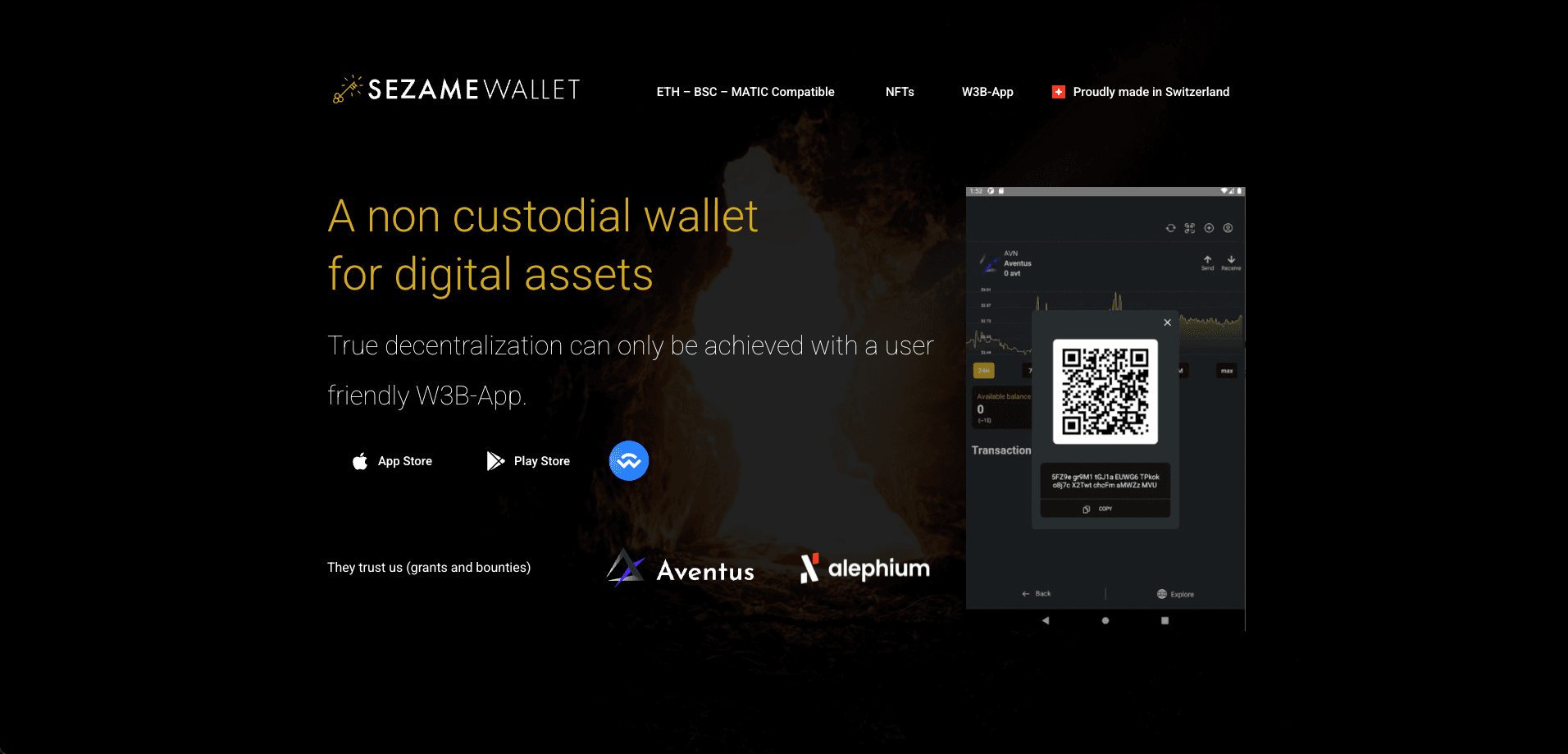 Sezame - Multichain crypto wallet