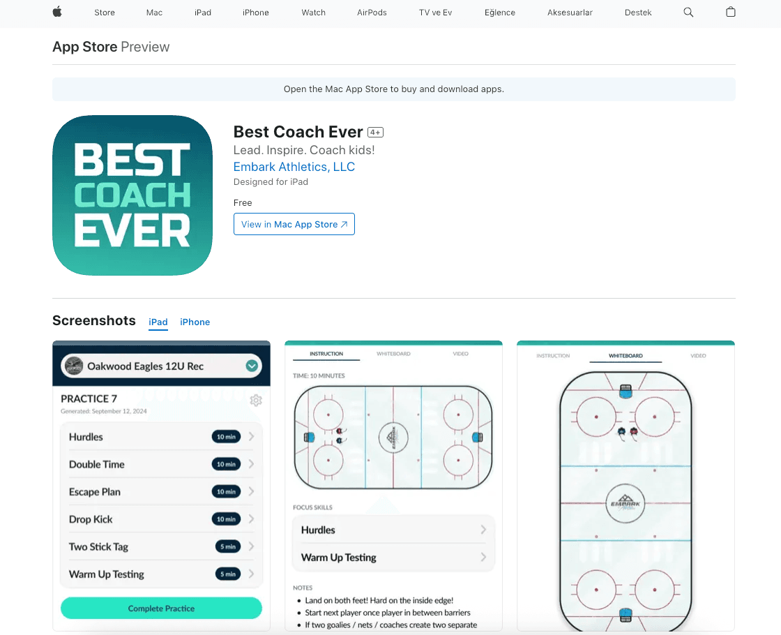 Best Coach Ever - Coaching management iPad and web app gallery image 1