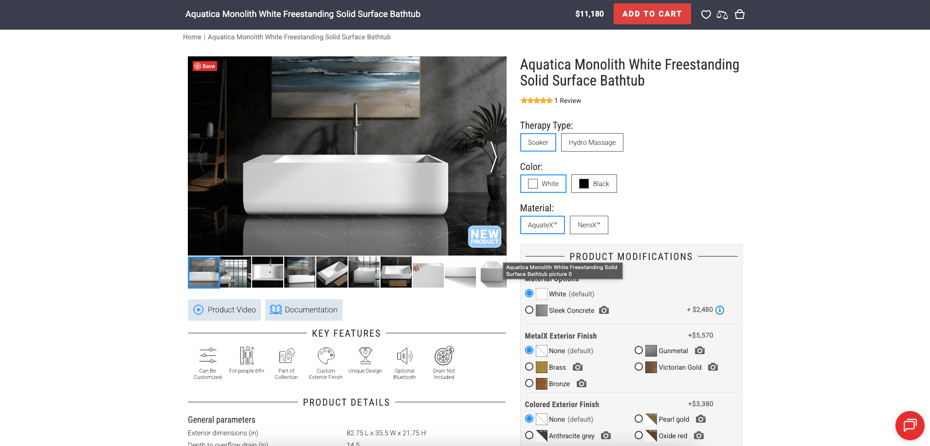 Acquatica - Luxury Bathtubs  gallery image 2