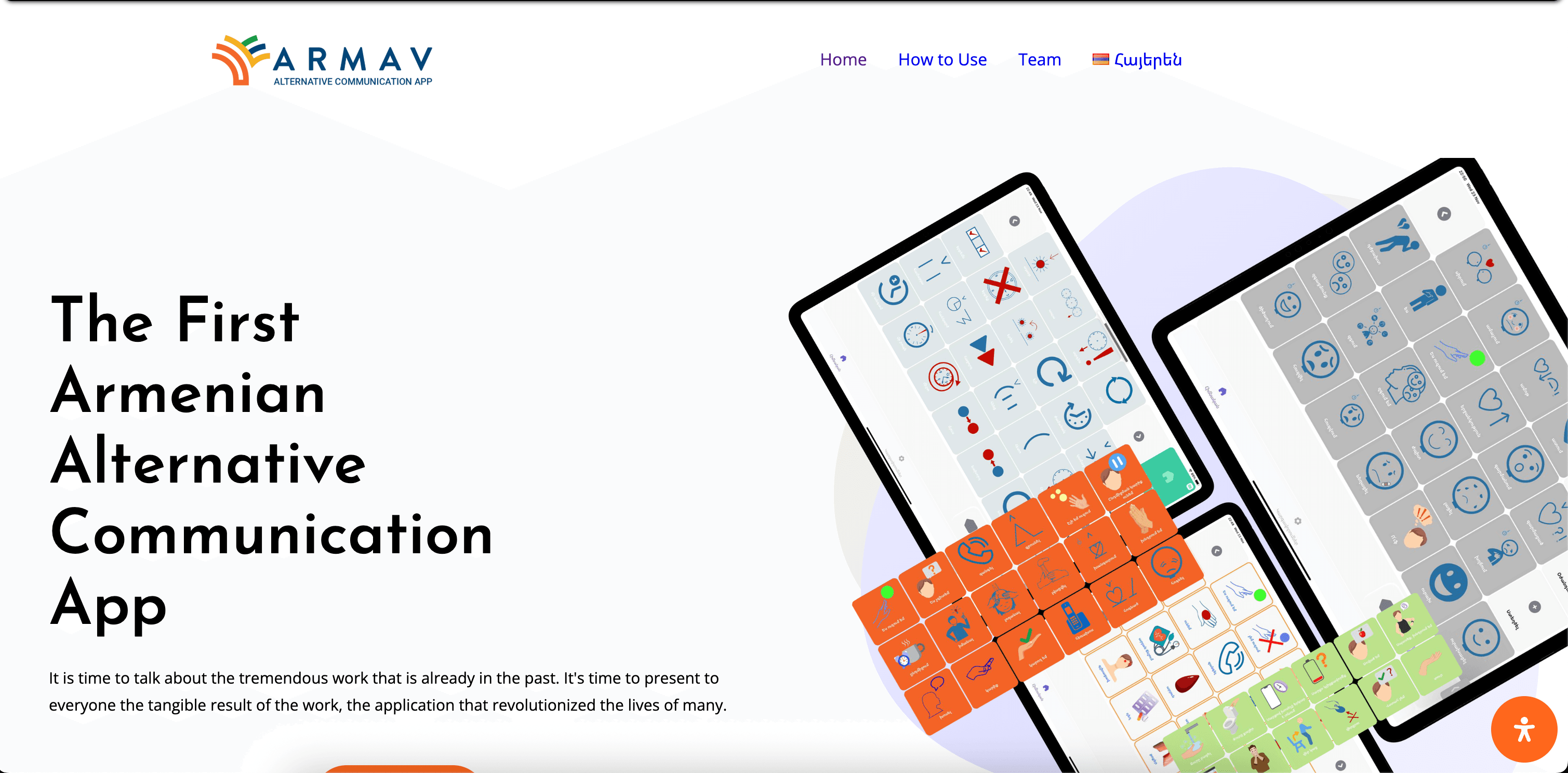 ARMAV - Alternative Communication App